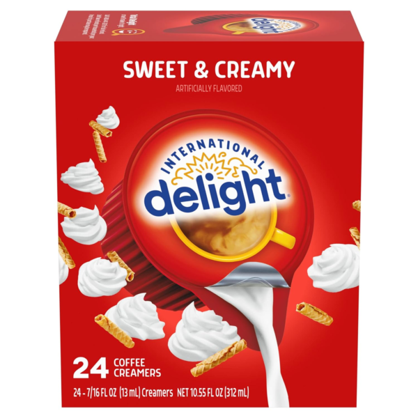 International Delight Sweet & Creamy Coffee Creamer Singles, 0.44 fl oz, 24 Count - Image 2