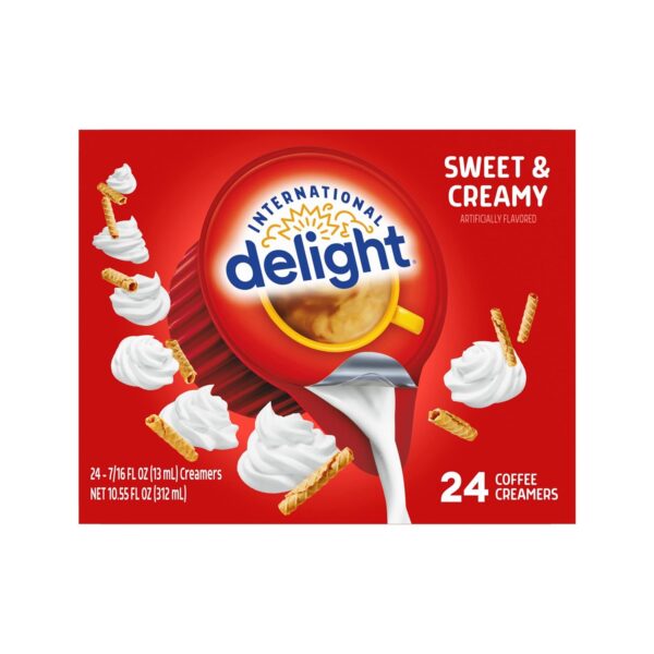 International Delight Sweet & Creamy Coffee Creamer Singles, 0.44 fl oz, 24 Count - Image 9