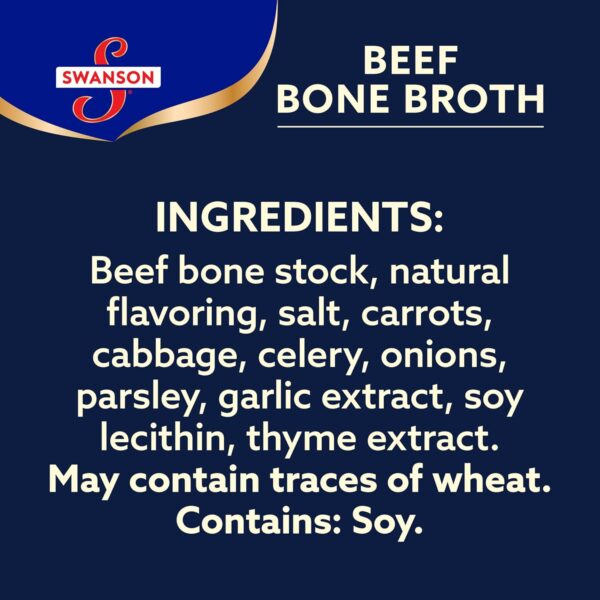 Swanson Sipping Bone Broth, Beef Bone Broth, 10.75 OZ Cup - Image 5