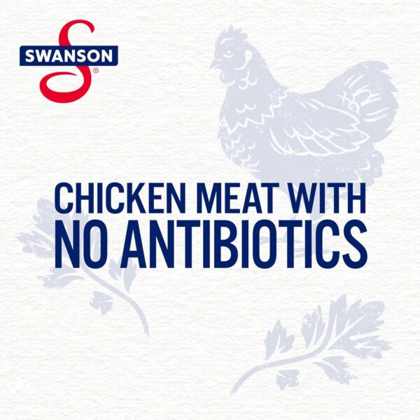 Swanson White Premium Chunk Canned Chicken Breast in Water, Fully Cooked Chicken, 12.5 OZ Can (Pack of 2) - Image 4